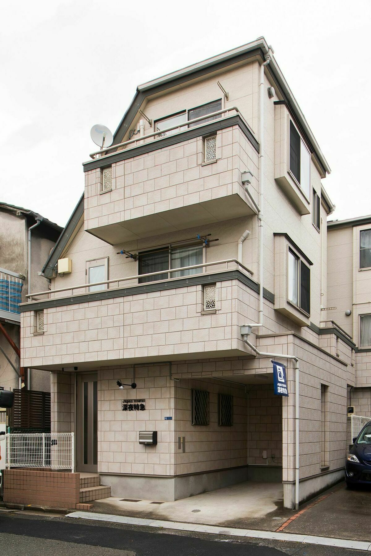 Japan Hostel Shinya Tokkyu Tokio Buitenkant foto